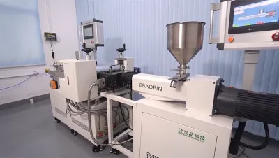 Лабораторная машина для литья пленки (с ПЛК), BP-8187-B