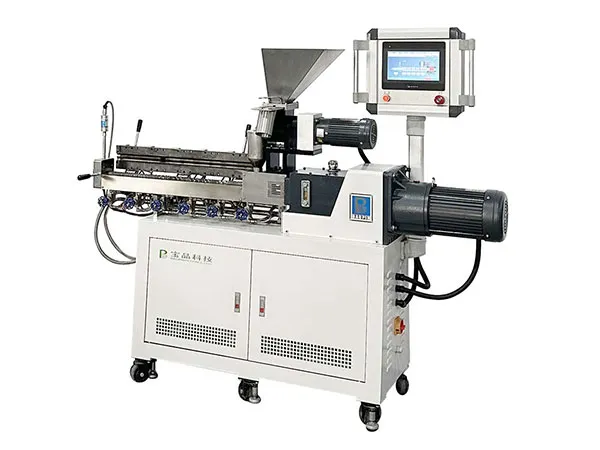 Лабораторный двушнековый экструдер (раскрывающийся корпус), BP-8177-B
